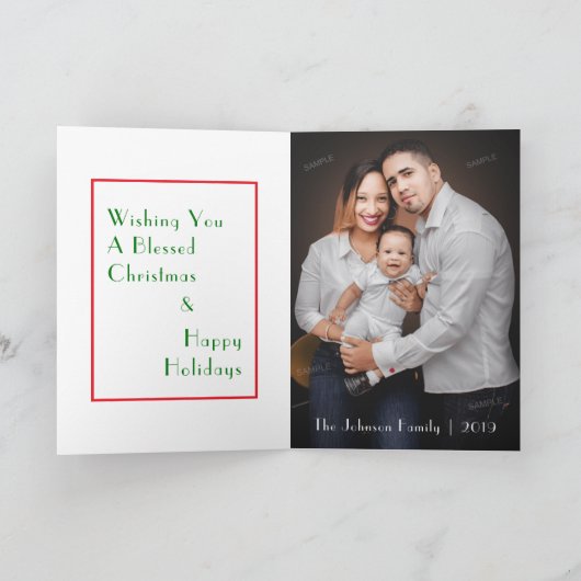 Eén Kaart met één volledige balled Single Photo Me (Binnen)