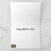 Een Kaart Moederdag Kat (Binnen)