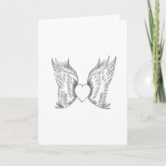 Een kaart om te zeggen ben ik Droevig van het hart (Voorkant)