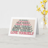 EEN KAART OM TE ZEGGEN DAT IK JE ZO VEEL BEHOORT (Gele Bloem)