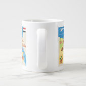 Een kaart van de Cartoon van Egypte Grote Koffiekop (Achterkant)