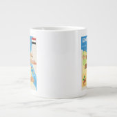 Een kaart van de Cartoon van Egypte Grote Koffiekop (Voorkant)