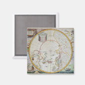 Een kaart van de Noordpool Magneet (Voorkant / Achterkant)