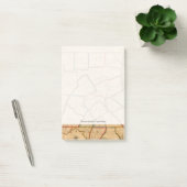 een kaart van de staat Pennsylvania Post-it® Notes (Kantoor)