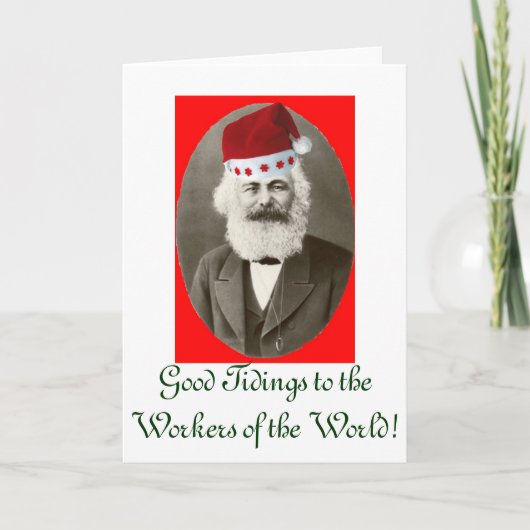 Een kaart van de Vakantie Marx (Voorkant)