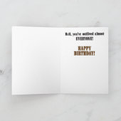 Één kaart van de verwezenlijkings humoristische (Binnen)