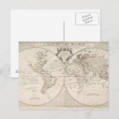 Een kaart van de Wereld (Voorkant / Achterkant)