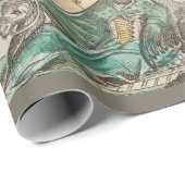 Een kaart van de wereld cadeaupapier (Rol Hoek)