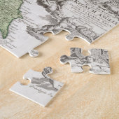 Een kaart van Engeland | 1760 Legpuzzel (Zijkant)