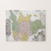 Een kaart van Engeland | 1760 Legpuzzel (Horizontaal)