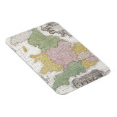 Een kaart van Engeland | 1760 Magneet (Rechterzijde)