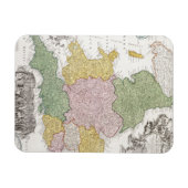 Een kaart van Engeland | 1760 Magneet (Horizontaal)