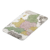 Een kaart van Engeland | 1760 Magneet (Linkerzijde)