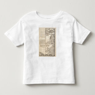Een kaart van het Britse Rijk in Amerika — Blad Kinder Shirts