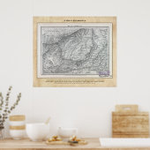 Een kaart van het Poster Kafiristan (Keuken)