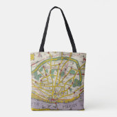 Een kaart van Merseyside, Liverpool Tote Bag (Achterkant)