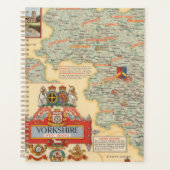 Een kaart van Yorkshire: West Riding Planner (Voorkant)