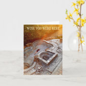 Een kaart voor alle gelegenheden. Behalve begrafen (Gele Bloem)