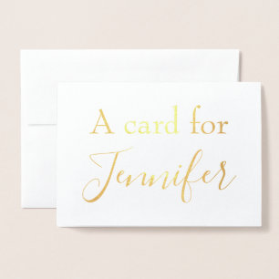 Een kaart voor een dierbare