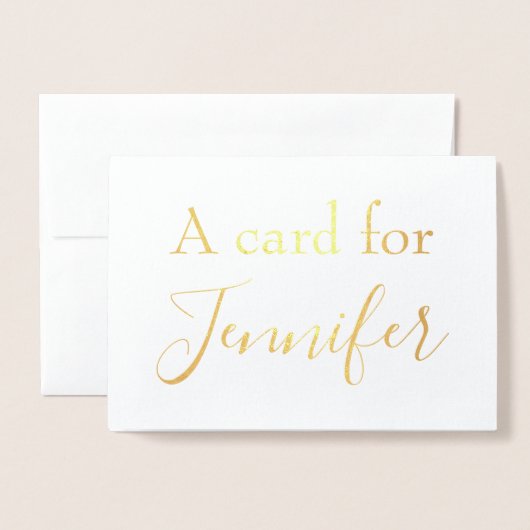 Een kaart voor een dierbare (Voorkant met envelop)