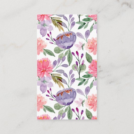 Een Kaart voor een Sweet Baby Girl Baby shower Enc (Achterkant)