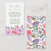 Een Kaart voor een Sweet Baby Girl Baby shower Enc (Voorkant / Achterkant)