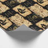 Een kaart voor het leven voor mij in het Caribisch Cadeaupapier (Hoek)