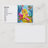 een KaartGROEP VAN HET ZEE, Naam, Adres 1,... Visitekaartje (Voorkant / Achterkant)