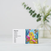 een KaartGROEP VAN HET ZEE, Naam, Adres 1,... Visitekaartje (Staand voorkant)