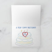 Een kaartje voor kinderen met een kind en een kind kaart (Binnen)