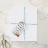 Een kabel van drie strengen, ecclesiastes 4:12 cadeaulabel (Met Touw)