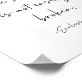 Een kabel van drie strengen, ecclesiastes 4:12 poster (Hoek)