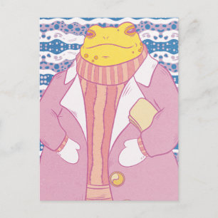 Een Kabouter Kikker Briefkaart
