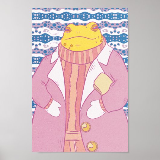 Een Kabouter Kikker Poster (Voorkant)