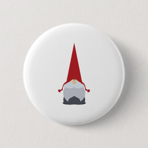 Een kabouter ronde button 5,7 cm