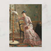 Een kaketoe | Gustave Léonard de Jonghe Briefkaart (Voorkant)