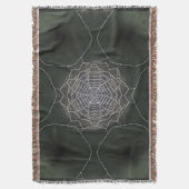 Een Kaleidoscoop van de Bloemen van de Weg KS#2 Deken (Voorkant Verticaal)