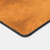 Een Kaleidoscoop van een verbrande Oranje ster Bureaumat (Hoek)