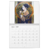 Een kalender met traditionele Chinese hoffelijkhei (Mar 2027)