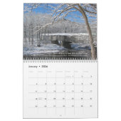 Een kalender van 2024 van overdekte bruggen in de  (Jan 2026)