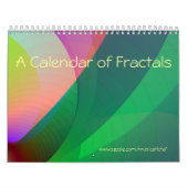 Een kalender van Fractals (Hoes)