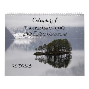 Een kalender van Landschapsreflecties voor 2023
