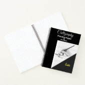 Een kalligrafihandschrift en een Praktijk personal Notitieboek (Binnen)