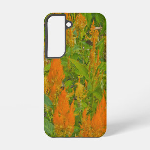 Een kam van een haan met brandende liefde samsung galaxy hoesje