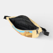 Een kameel fanny pack heuptasje (Open)