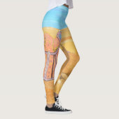 Een kameel Leggings (Rechts)