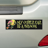 Een kamer bumpersticker (Op auto)