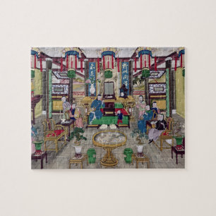 Een kamer in het Huis van de heer Kong, een pekelh Legpuzzel