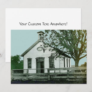 Één Kamer School schoolhuis  Play Event Kaart