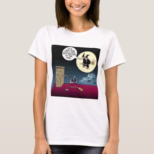 Een kamer sms'en en uitlijnen t-shirt (Voorkant)